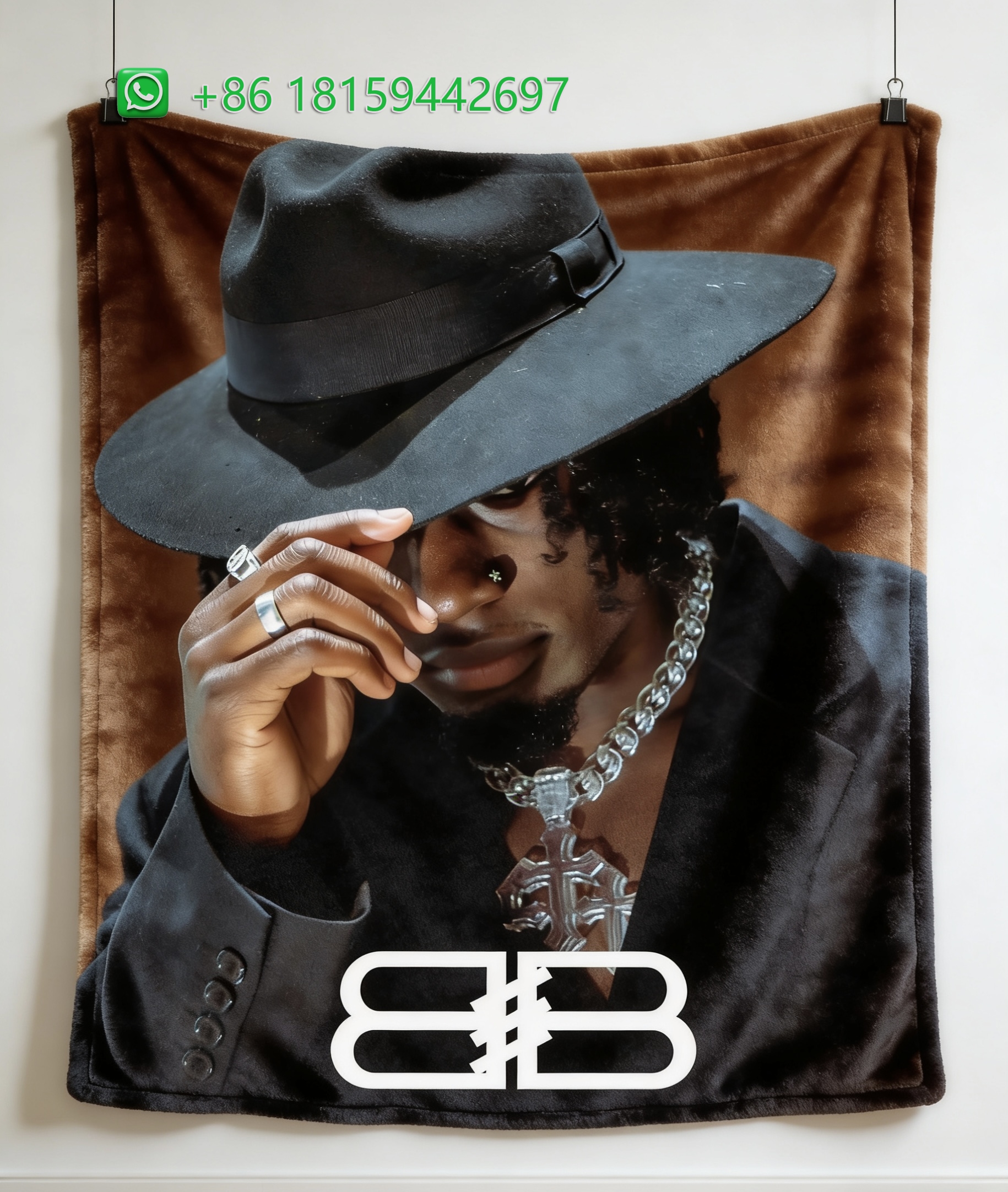 Balenciaga Throw Blankets